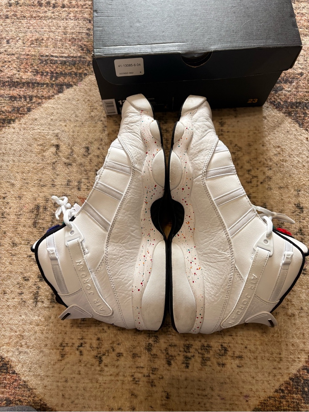 Jordan Men’s 6 Rings Mid Confetti Size 12 - Picture 12 of 12